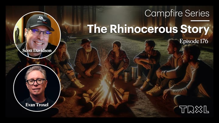 176: Campfire Series - ‘The Rhinocerous Story’, with Scott Davidson